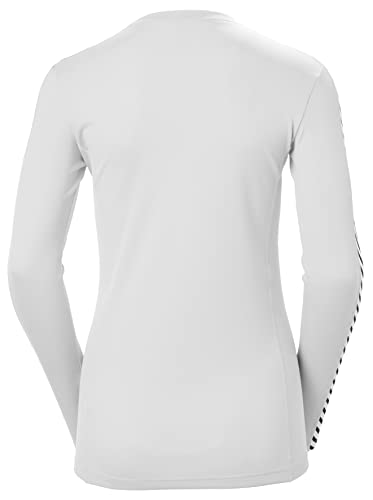 Helly Hansen Mujeres Tripulación de W HH LIFA, Blanco, S