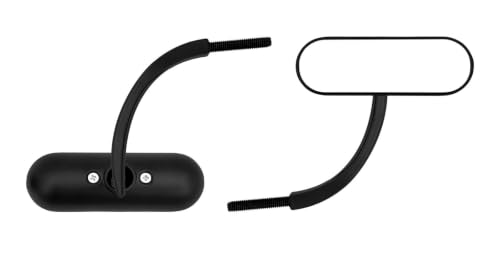 Espejo retrovisor moto ovalado para customizaciones de modelos Sportster XL1200 y Dyna