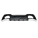 AUTRAGO Rear Diffuser for 2019-2022 BMW 3 Series 330i M340i G20 M Sport LED (Glossy Black)
