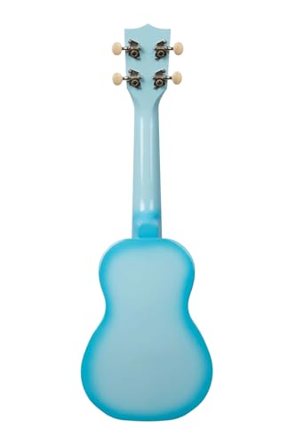 Kala Brand Music Co. Makala Dolphin, 4-String Ukulele, Lt Blue Burst, Soprano (MK-SD/LBLBURST) - Image 4