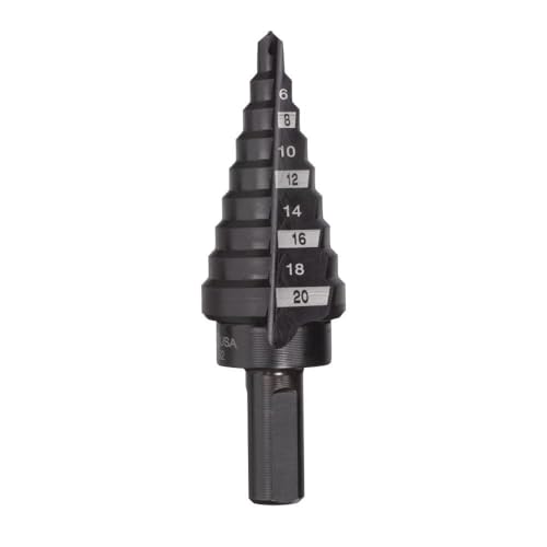 Broca escalonada 4 a 20mm - paso de 2mm