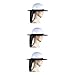 Angoily 3pcs High Visibility Mesh Sombrillas para Patio Exterior Sun Visor Sun Visor Hard Hat Shade Brim Construction Neck Shade Hard Hat Neck Shade Helmet Sun Reflective Sun Hat