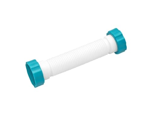 Bestway P08582 | Tubo di Connessione Ø 58 mm con Ghiere - Lunghezza 35 cm, Ricambio per Pompe Filtro a Sabbia 11355L (3000 gal)
