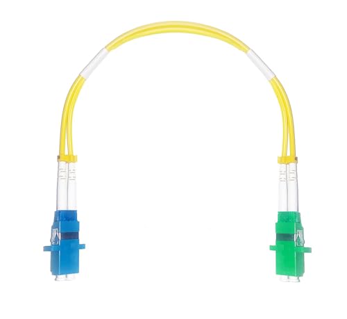 Solución para conectar SC a LC: adaptador de fibra óptica dúplex de 1 pie 1
