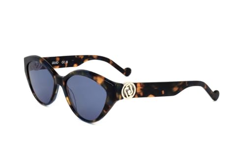 Lunettes de soleil ovales Liu Jo LJ767SR pour femme avec strass élégants