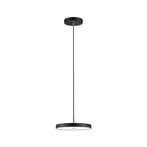 Paulmann 96782 LED Pendelleuchte 3-Step-Dim Hildor 2700K 1600lm 230V 22W dimmbar Schwarz matt