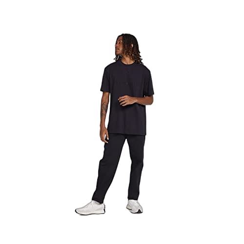 Calça Masculina Jogger Em Sarja - Preto M