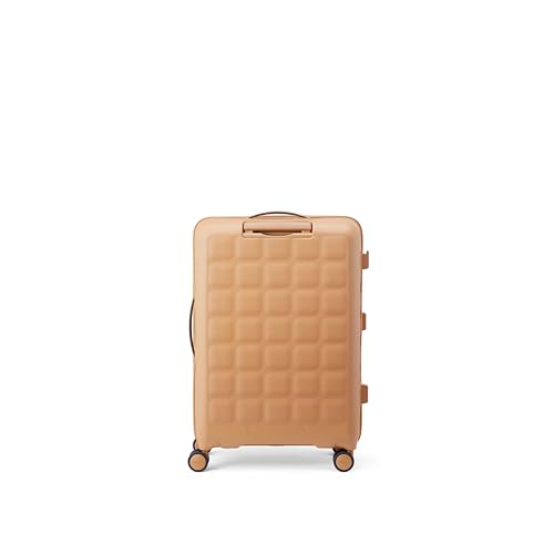 Image of American Tourister Bitbloc | Check-in Trolley Bag (68.5 cm) | 69 Ltrs | 360 8 Wheel Spinner | Hard Case | Recessed TSA Lock | 3 Years Global Warranty | Summer Sand