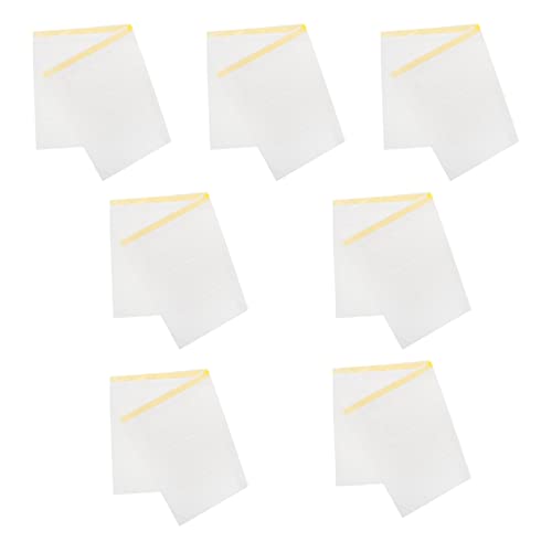 balacoo Cat Litter Box Waste Bags 7pcs Jumbo Drawstring Litter Pouches for Pet Care