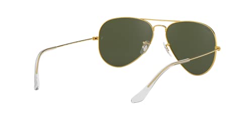 Óculos de Sol, Unissex, Casual, Ray-Ban, Dourado