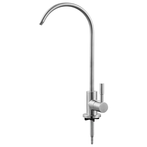 Kaihanmo Drinking Water Faucet Brushed Nickel SUS304 Stainless Steel Kitchen