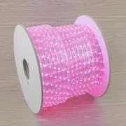 Novelty Lights RL-LED-SP Rope Light Spool, Pink, 150', Custom Cuttable, 1/2