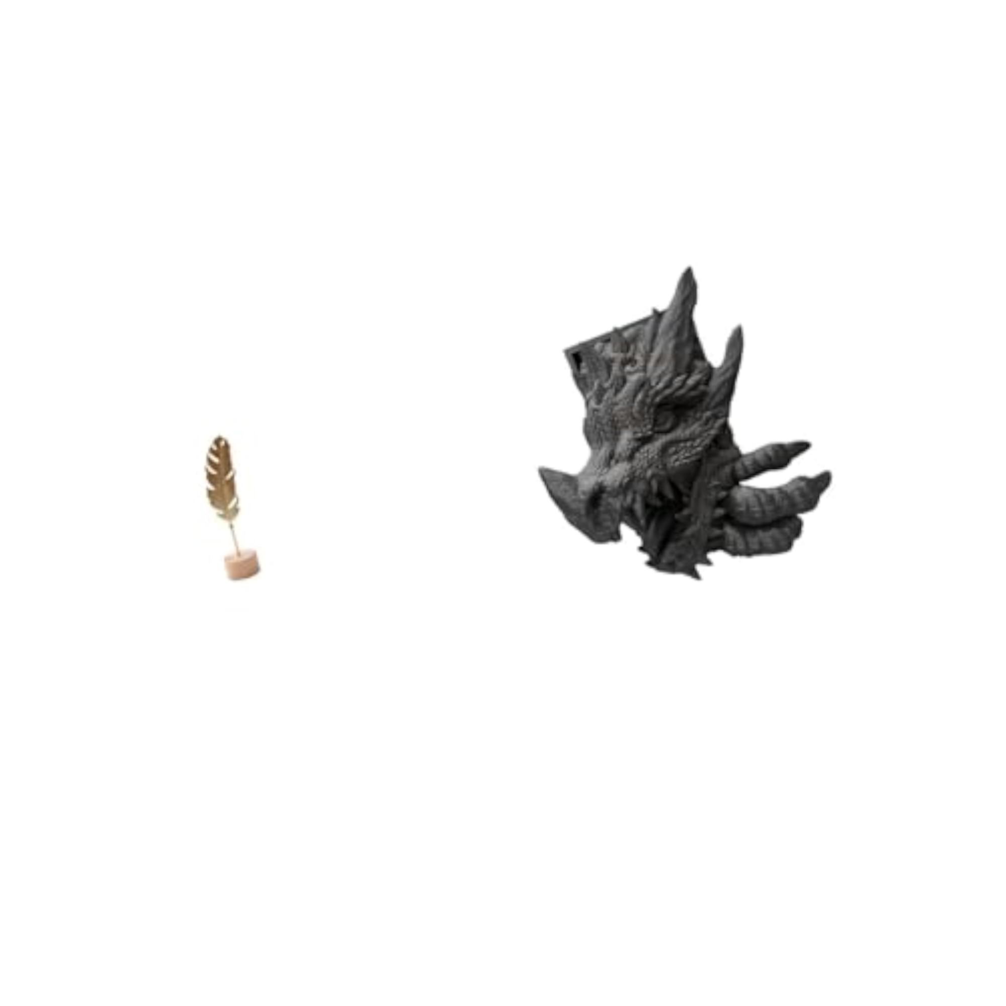 Leaf Sculpture Metal Bookend Statue, Creative Design