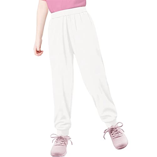 SEANATIVE Youth Kids Athletic Jogger Pants Lightweight Soft Sweatpants for Workout Yoga Running4