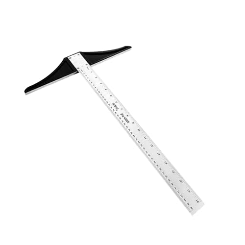 Metric Woodworking Edges Ruler 8/12/18inch Multifunctional Constructions Ruler Adjustable Protractor Angles Measuring Measuring Layout Tool