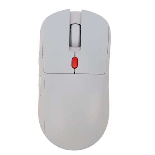 Souris IA Bluetooth et 2,4 GHz blanche avec saisie et recherche vocale intelligente