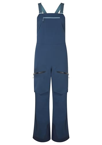 Rab Women's Khroma Kinetic Bib Waterproof Breathable Pants for Skiing & Mountaineering - Tempest Blue - X-Small