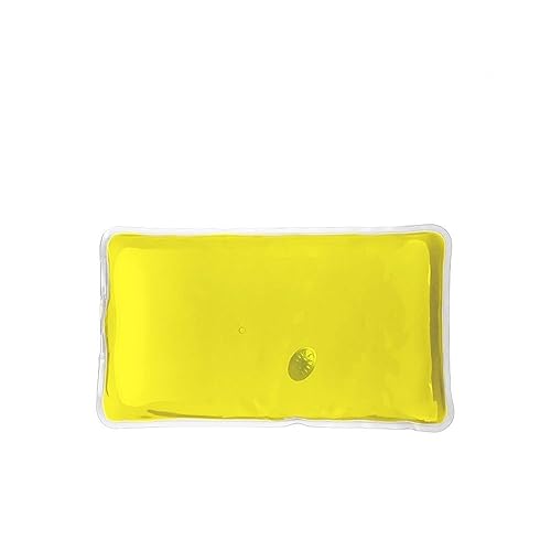 Bouillotte à pastille - grande jaune