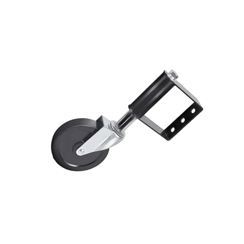 Ruedas de tubo de metal para portones batientes de apertura suave sobre suelos irregulares