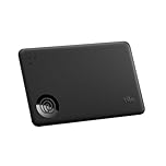 Tile by Life360 Slim - Wallet Finder, Bluetooth Tracker and Item Locator for Luggage Tags, Passports and More, Both iOS and Android Compatible, Phone Finder, Pack of 1(Black)