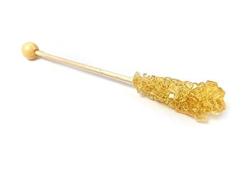 NEU teemando® Aromatisierte Kandissticks, Zitrone, Karton à 100 Stück, Länge ca. 11 cm