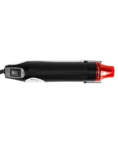 image for QWORK Heat Gun, 110V 300W Hot Air Gun Tools Shrink Gun with Stand and 