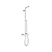 hansgrohe Crometta Sliding Height Adjust Build Your Own SystemShowerpipe Shower Set in Chrome, 04868000