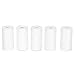 Mini Printing Paper Roll,5 Rolls Thermal Printer Paper, 57x30mm Portable Thermal Printers,Clear Smooth Dustproof Small Lightweight Receipt Thermal, 5 Thermal Printing Paper Receipt Label Rolls Pr