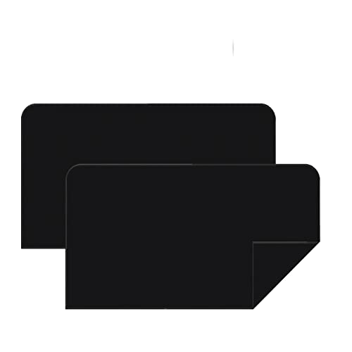ZATOOTO Parasoles para Coche para Niños, Cortinas para Ventana Lateral de Coche para Anti-UV, Protección de Privacidad para Niños, Conductor,, Negro, Magnético, Paquete de 2 Cover