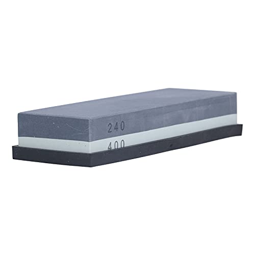 Piedra de Afilar, Afilador de Cuchillos Exquisita Artesanía Grano 240-400 Durable para Pulir Cover