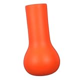 Yardwe Angelrutenständer Mit Griffpolster Kugelförmiger Rutenhalter Für Bootskonstruktion Stoßdämpfendes Design Orangefarbene Angelhalterung Für Angeltouren Und Angelausflüge