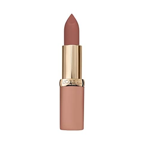 L'Oréal Paris Lippenstift, Mattes Finish im zarten Nude-Ton, Color Riche Ultra Matte, Nr. 03 No Doubts, 5 g Cover