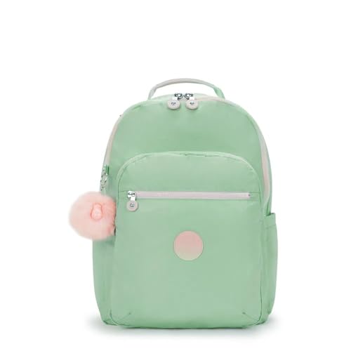 Mochila Kipling Seoul Soft Green Met