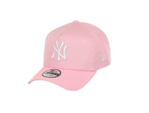 New Era New York Yankees MLB Essential Pink 9Forty A-Frame Snapback Cap - One-Size