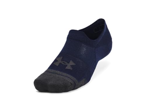 Under Armour unisex-adult Unisex Ua Performance Tech 3-pack Ultra Low Tab Socks