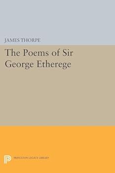 Paperback The Poems of Sir George Etherege Book