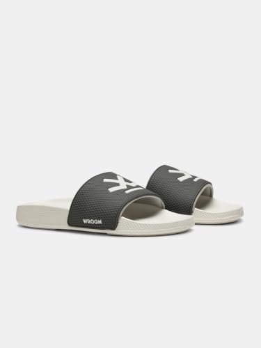 Image of WROGN Men's Silicone Sliders | Ergonomic Contoured Footbed