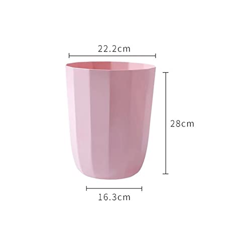 Canastas de papel descubiertas con diseño minimalista y compacto para el hogar 5