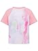 Zaldita Kids Gym Skort Outfit Trendy Tie Dye T Shirt Athletic Skirt Combo for Play School Sports Pink 11-12 Years