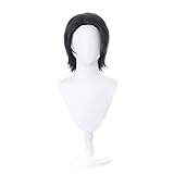 Vivaroom Okkotsu Yuta Wig Cosplay Wig with Wig Cap Heat Resistant Synthetic Hair for Manga Anime JJK Role Play for Festival, Holiday, Cosplay Party, Comic Exhibition