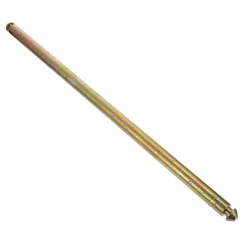 Eje de acero para cubo de basura exterior POPETPOP con ruedas resistentes de recambio