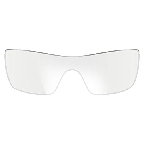 Verres anti-buée transparents de rechange non polarisés pour Oakley Batwolf OO9101