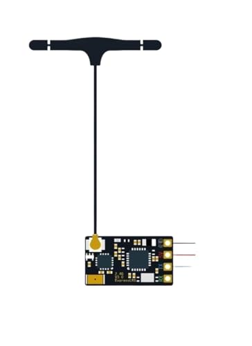 HAKRC ELRS-915M/2.4G Rx�A�Œ藃�����[�g�R���g���[���pExpressLRS��M�@�A50mW���^�[���p���[��FPV���[�V���O�h���[���ƌ݊���������܂�(ELRS-915M Rx)