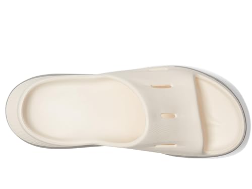 Image of Hoka Unisex Ora Recovery Slide 6 Alabaster /Stardust Men's 6, Women's 8