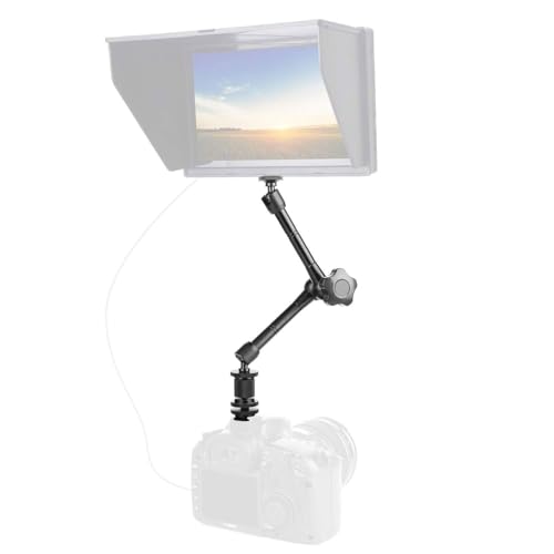 Image of PHOTOMAX 11 inch Magic Articulating Adjustable Arm for DSLR Camera, LCD Monitor, LED Lights, Flash Light, Microphone (11 inch Articulating Arm)