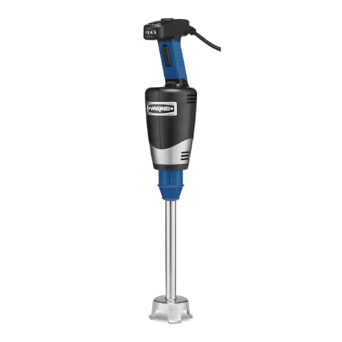 Waring Commercial Quik Stix Plus Immersion Blender, Variable Speed, 10 in Removable Shaft, for...