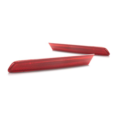 Image of For 2011-2015 Ford Explorer Pair Driver and Passenger Side Rear Bumper Reflector DOT Certified FO1184100 FO1185100 - Replaces BB5Z 15A448 B BB5Z 15A449 C