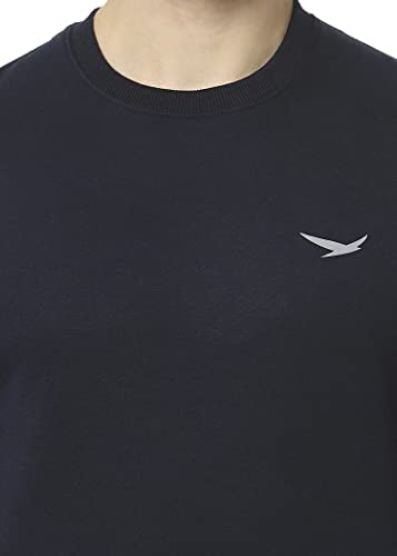 Image of HiFlyers Men's Cotton Blend Casual Crew Neck Sweatshirt