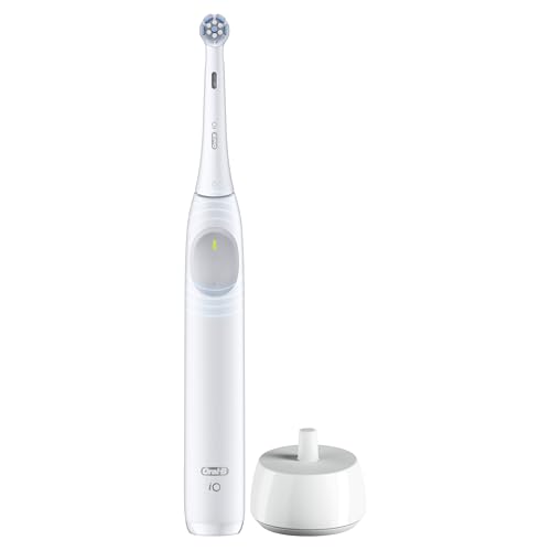 Oral-B Rechargeable Electric Toothbrush, iO2, 3 Cleaning Modes, Automatic Pressure Sensor to Protect Gums, Pure White - image 9
