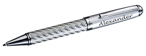 Mark Twain Kugelschreiber Columbia – Carbon-Optik Mit Gravur – Inkl. Etui